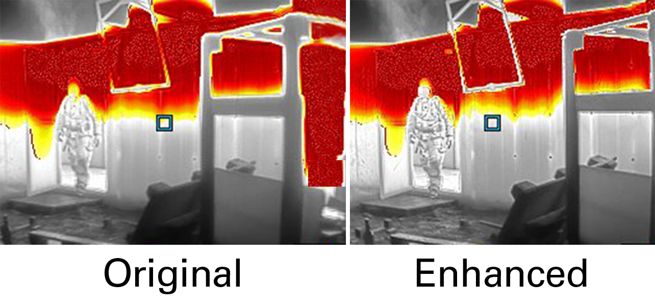 enhanced thermal imaging camera - flir - image 1